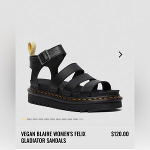 DR. MARTENS VEGAN BLAIRE WOMEN'S FELIX GLADIATOR SANDALS